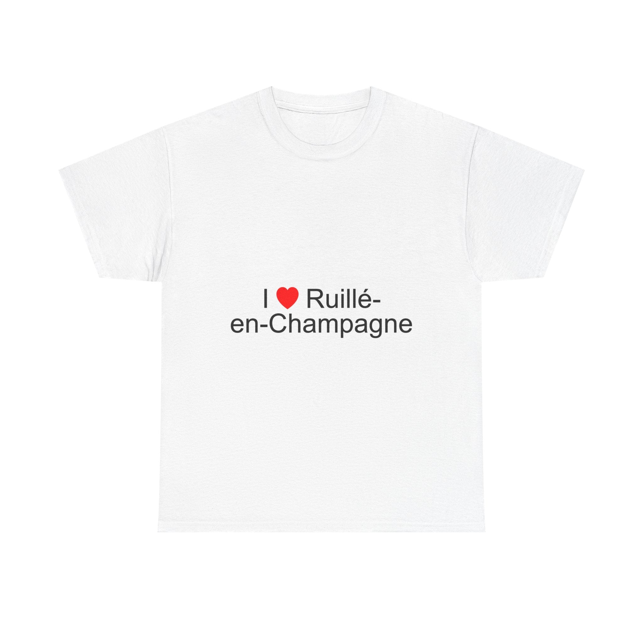 T-shirt I love ruillé-en-champagne
