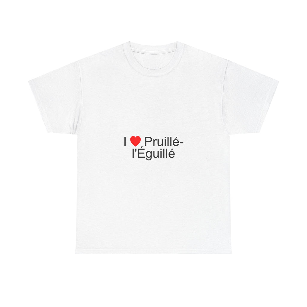 T-shirt I love pruillé-l'éguillé