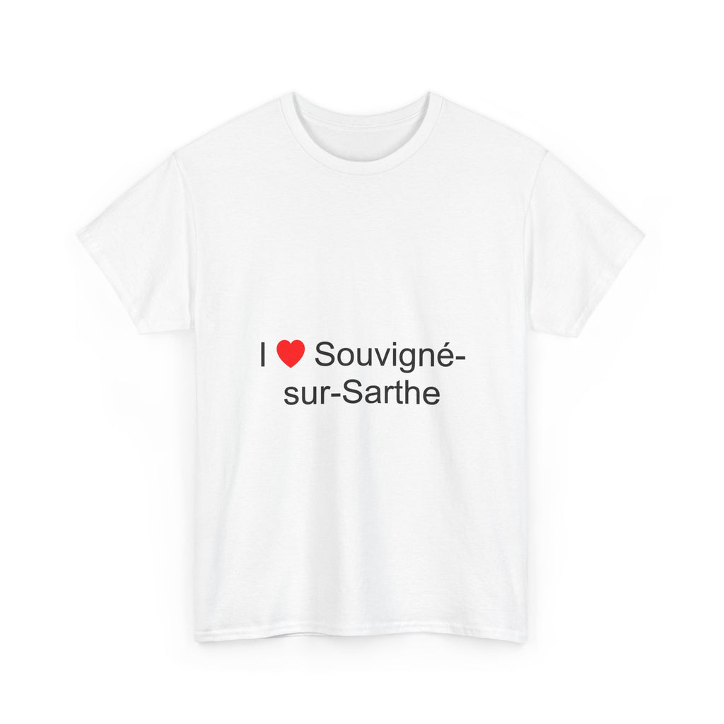 T-shirt I love souvigné-sur-sarthe