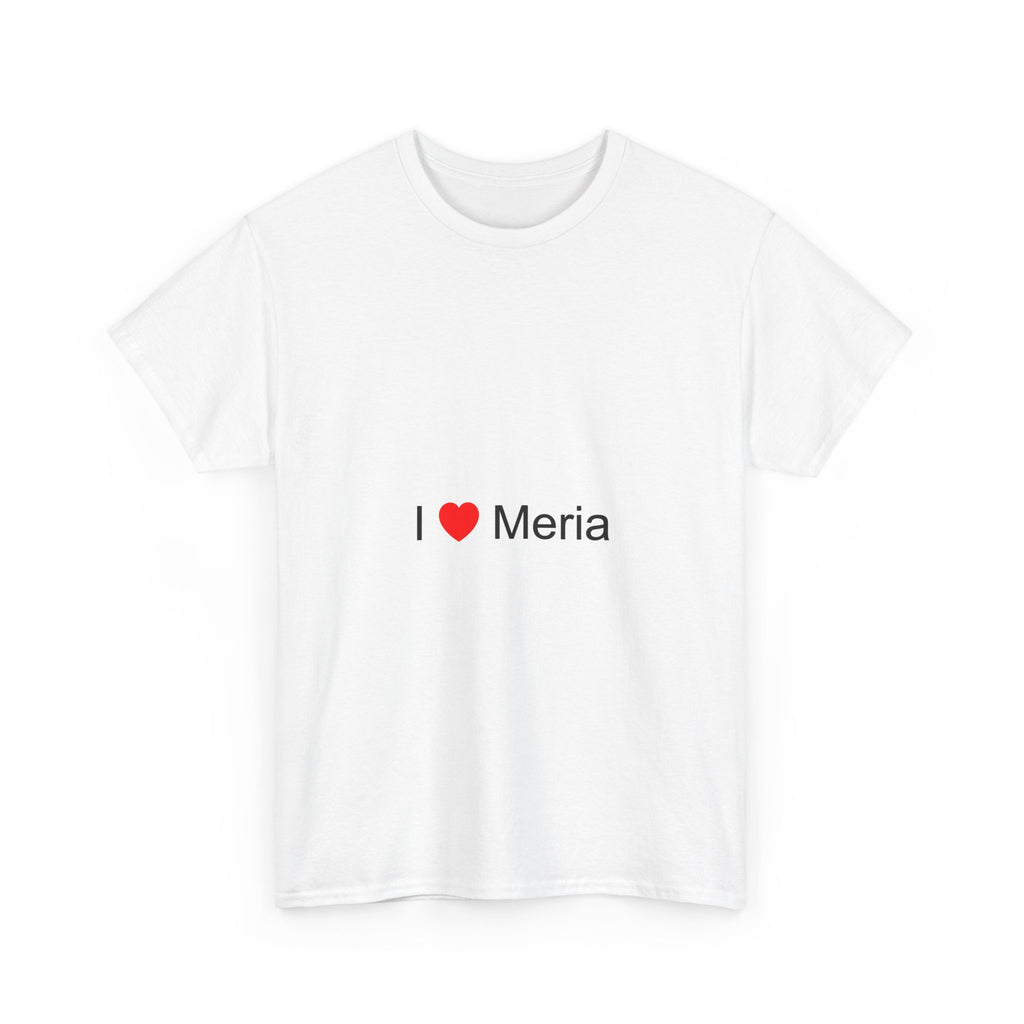 T-Shirt I love meria