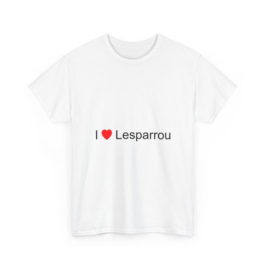 T-Shirt I love Lesparrou