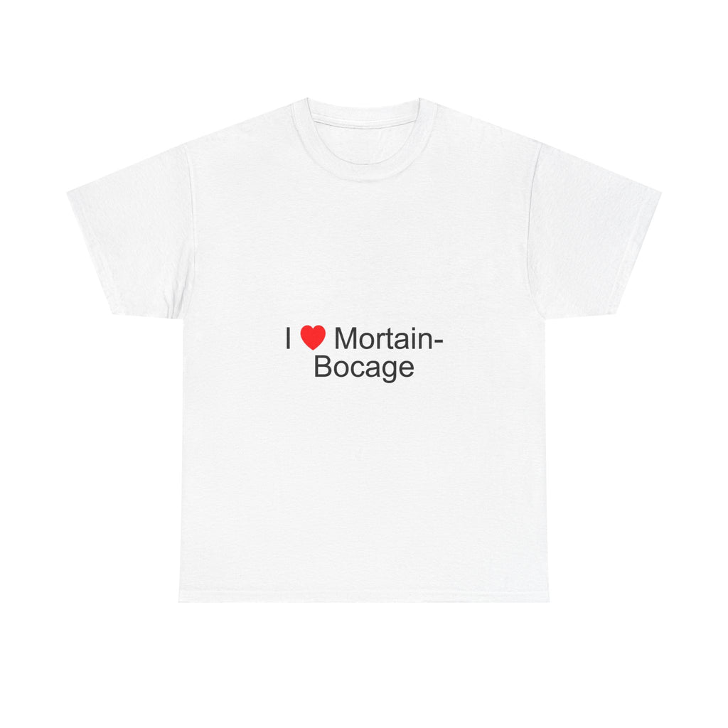 T-shirt I love mortain-bocage