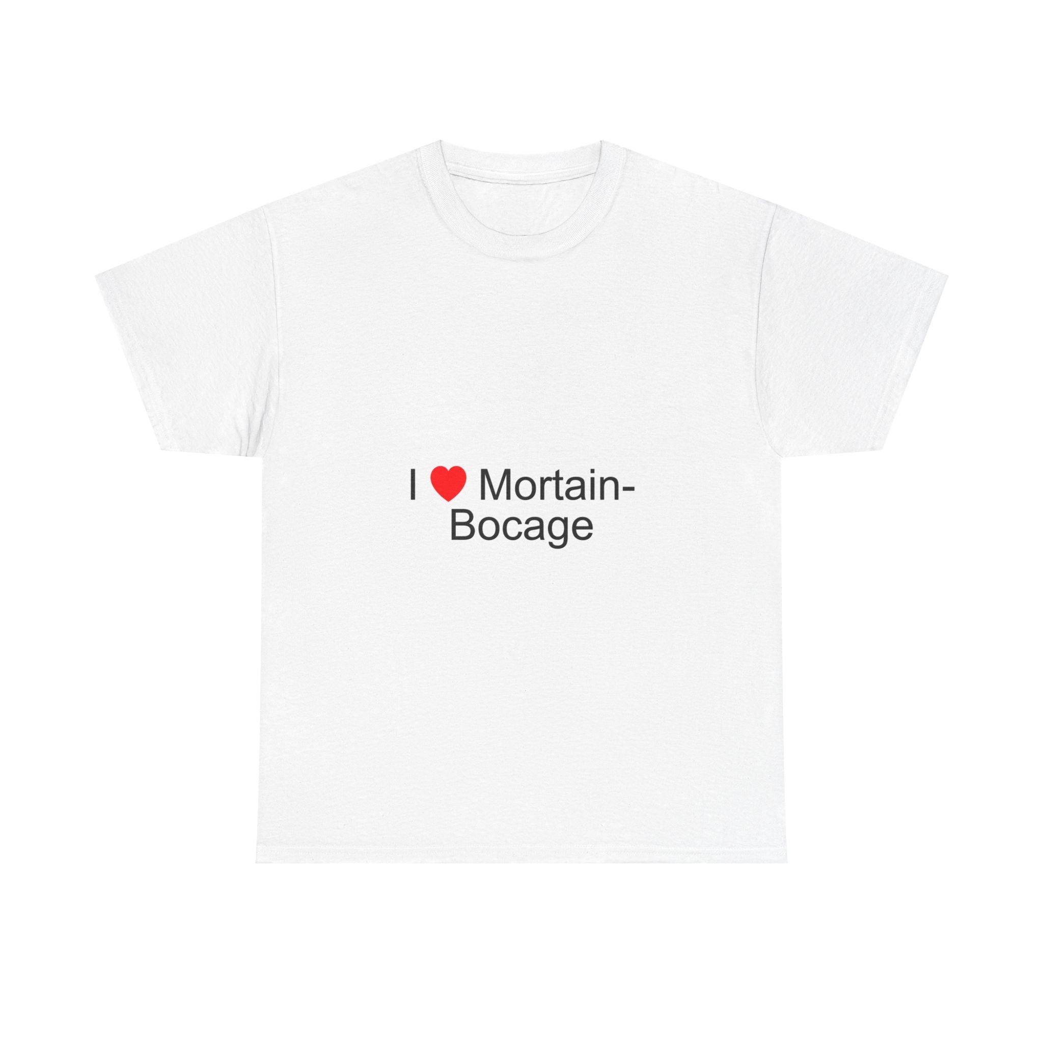 T-shirt I love mortain-bocage