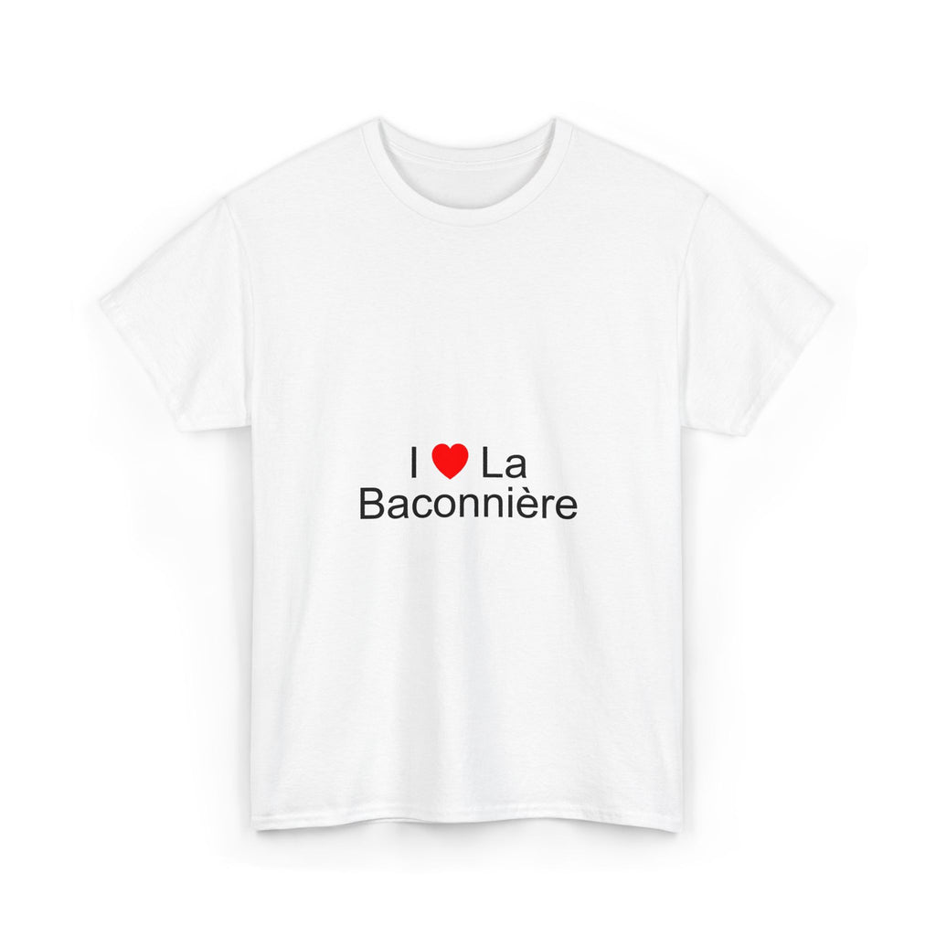 T-shirt I love la baconnière
