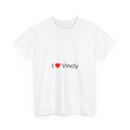 T-shirt I love Vincly