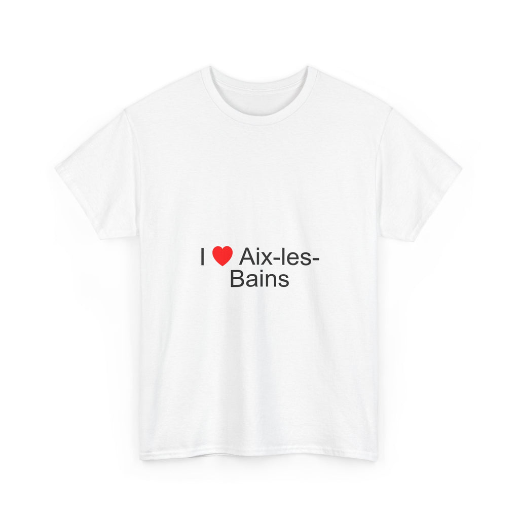 T-shirt I love aix-les-bains