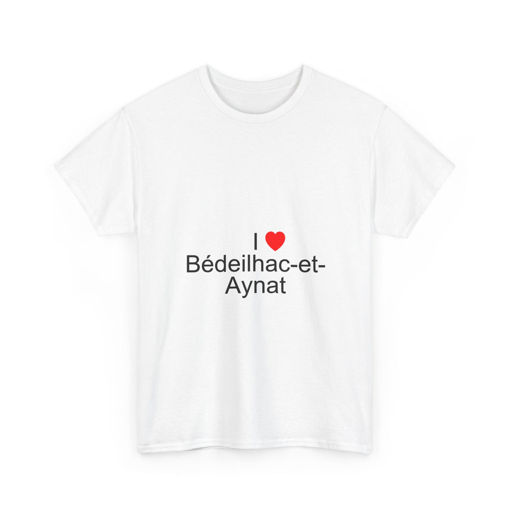T-shirt I love bédeilhac-et-aynat