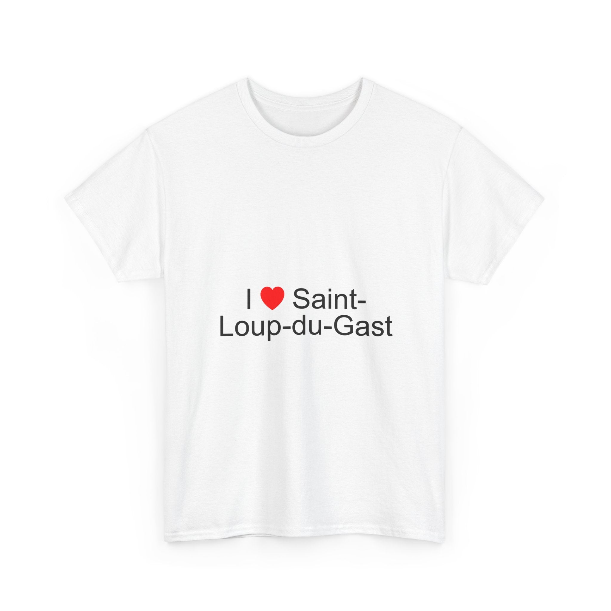 T-shirt I love saint-loup-du-gast