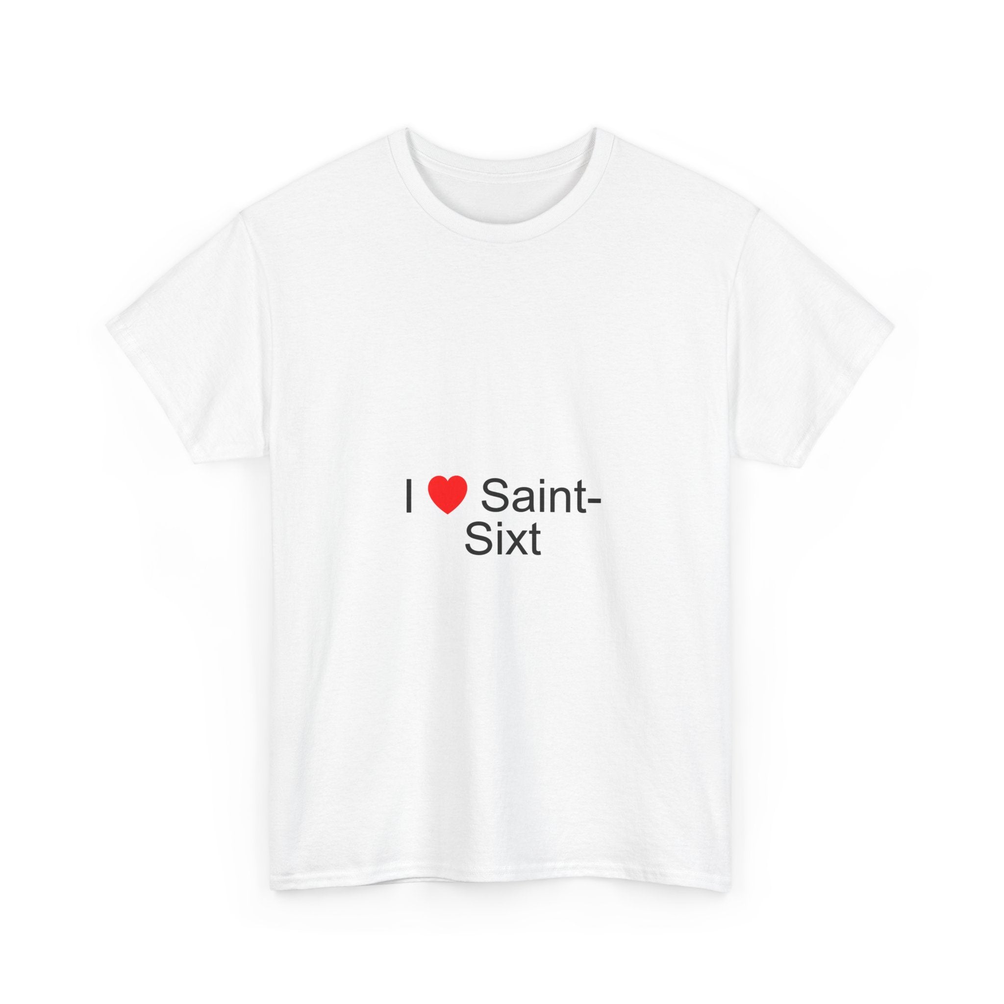 T-shirt I love saint-sixt