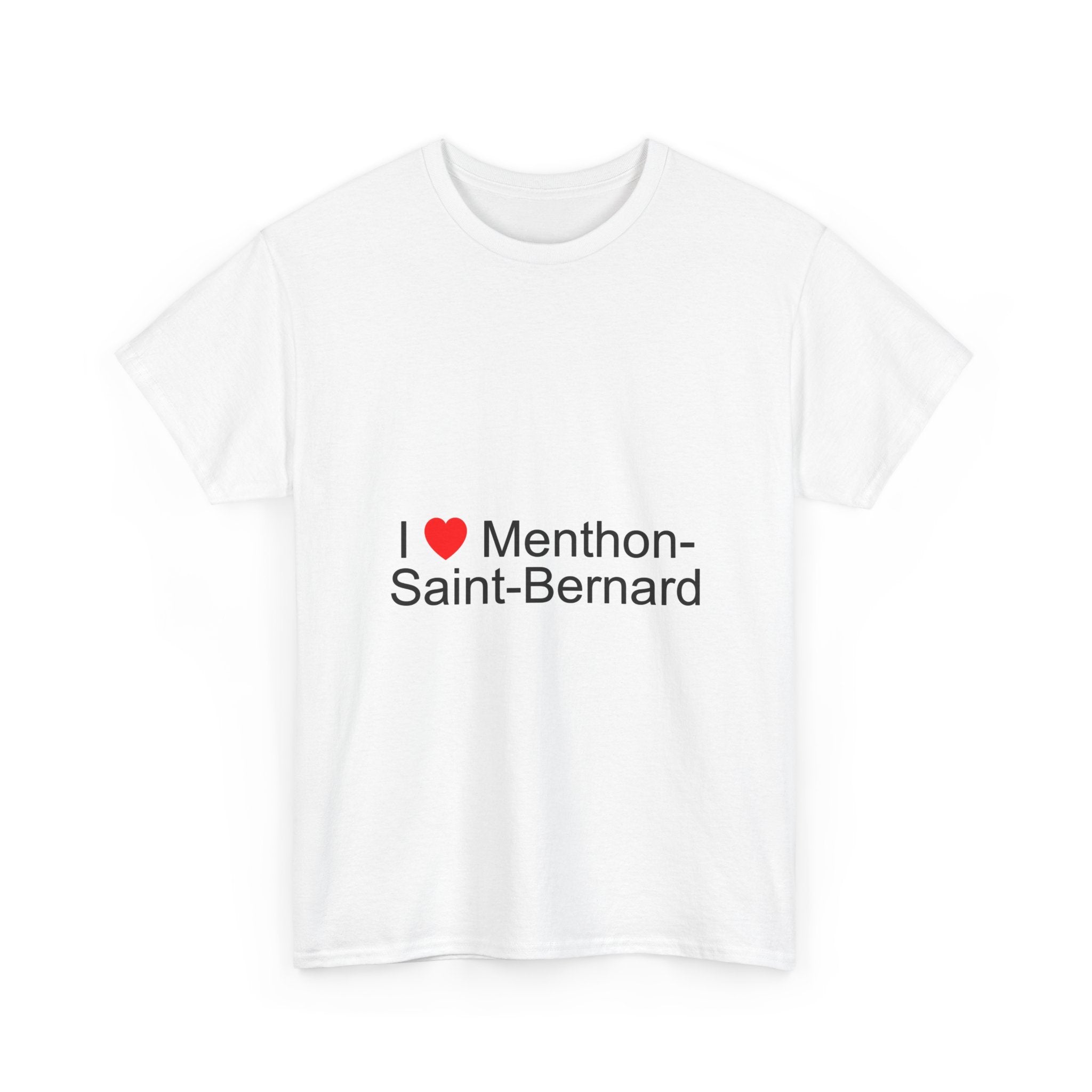 T-shirt I love menthon-saint-bernard
