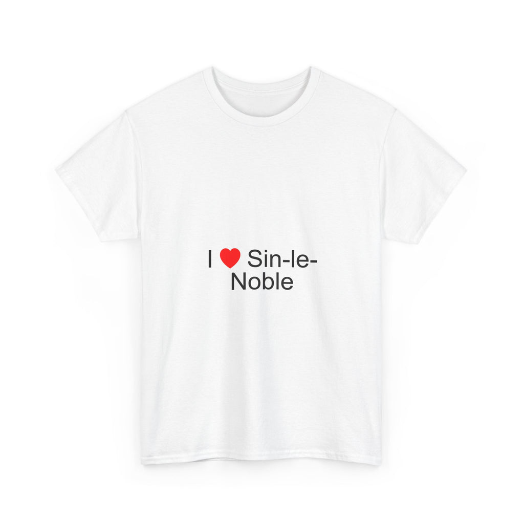 T-Shirt I love Sin-le-Noble