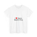 T-Shirt Ich liebe Saint-Martin-l'Ars