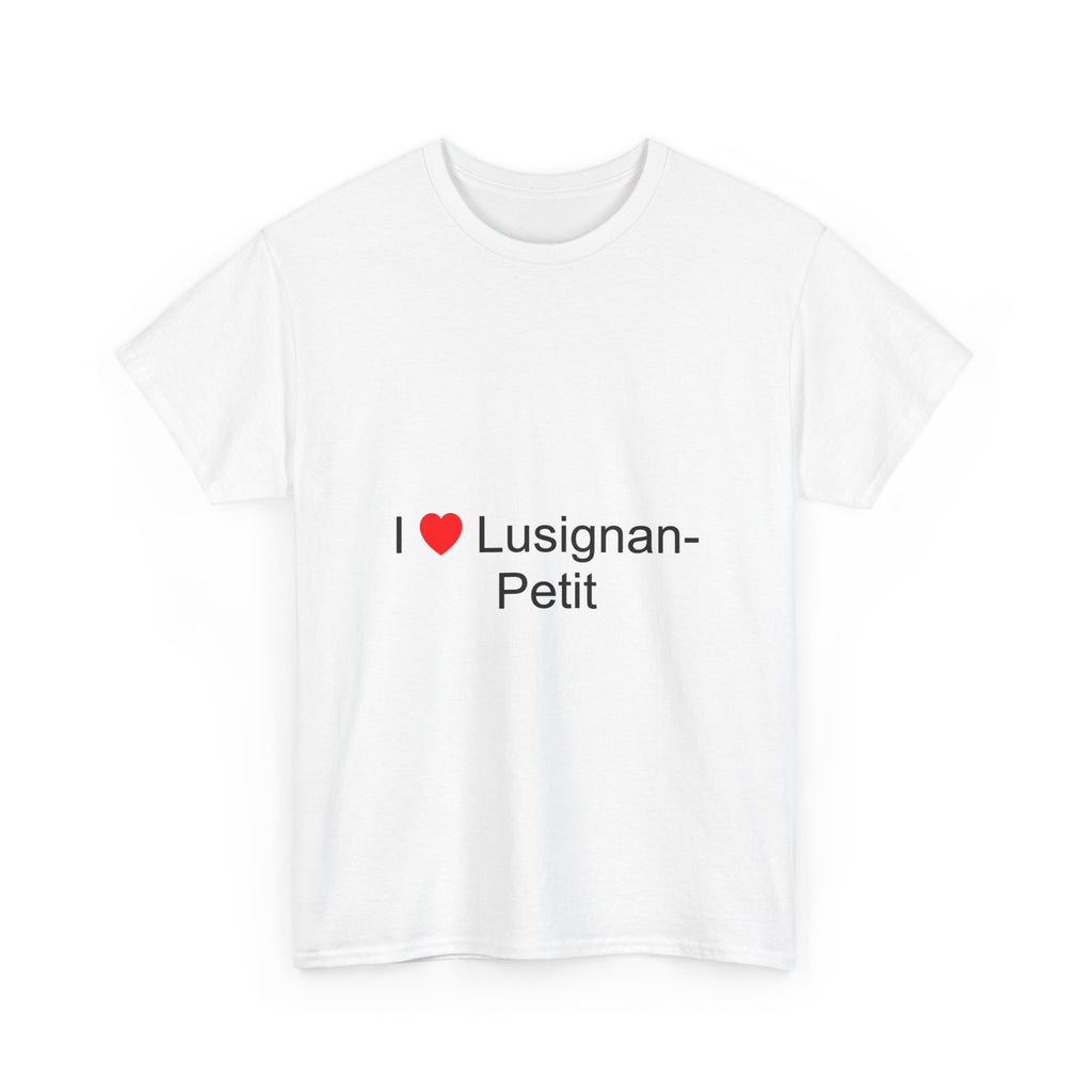 T-shirt I love lusignan-petit