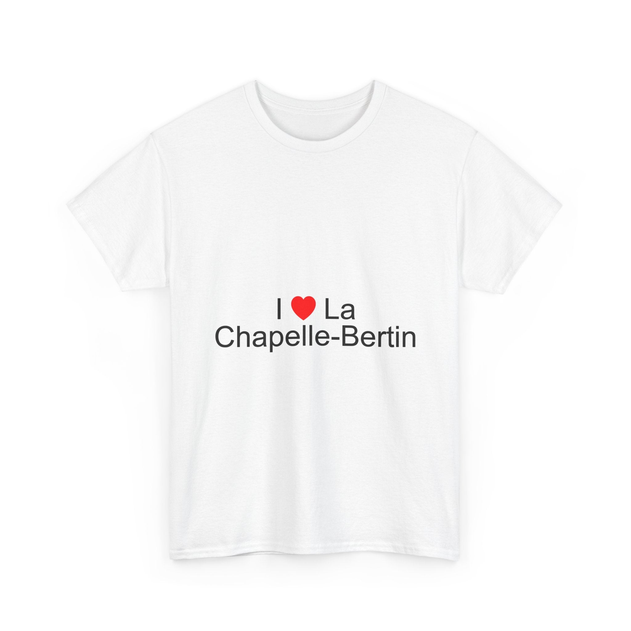 T-shirt I love la chapelle-bertin