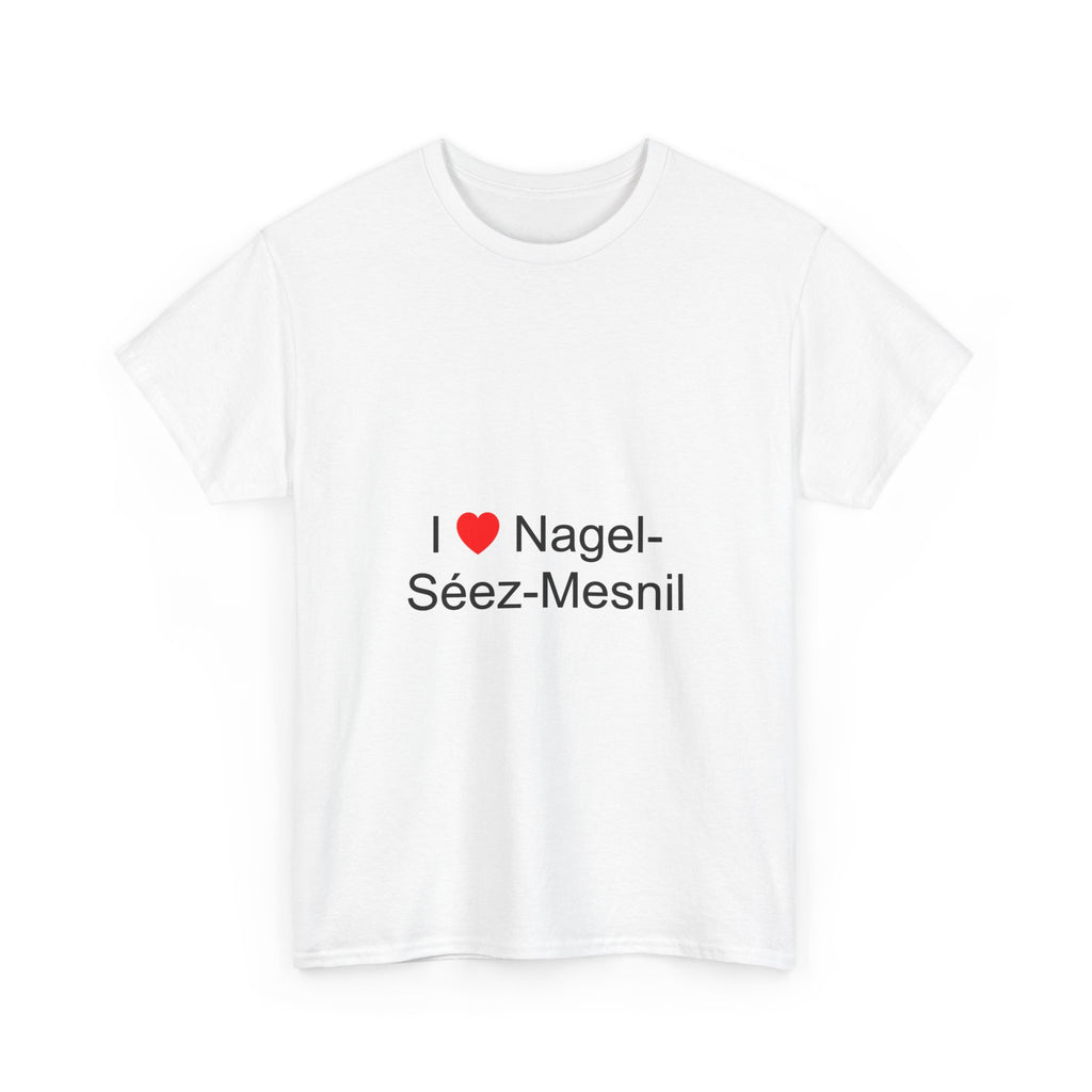 T-shirt I love nagel-séez-mesnil