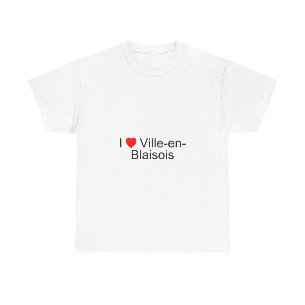 T-shirt I love ville-en-blaisois
