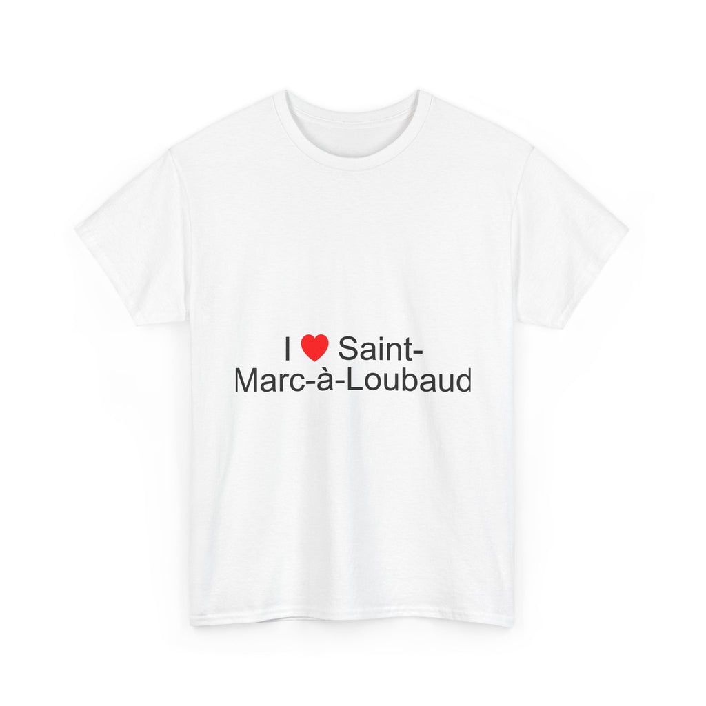 T-shirt I love saint-marc-à-loubaud