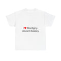 T-shirt I love montigny-devant-sassey