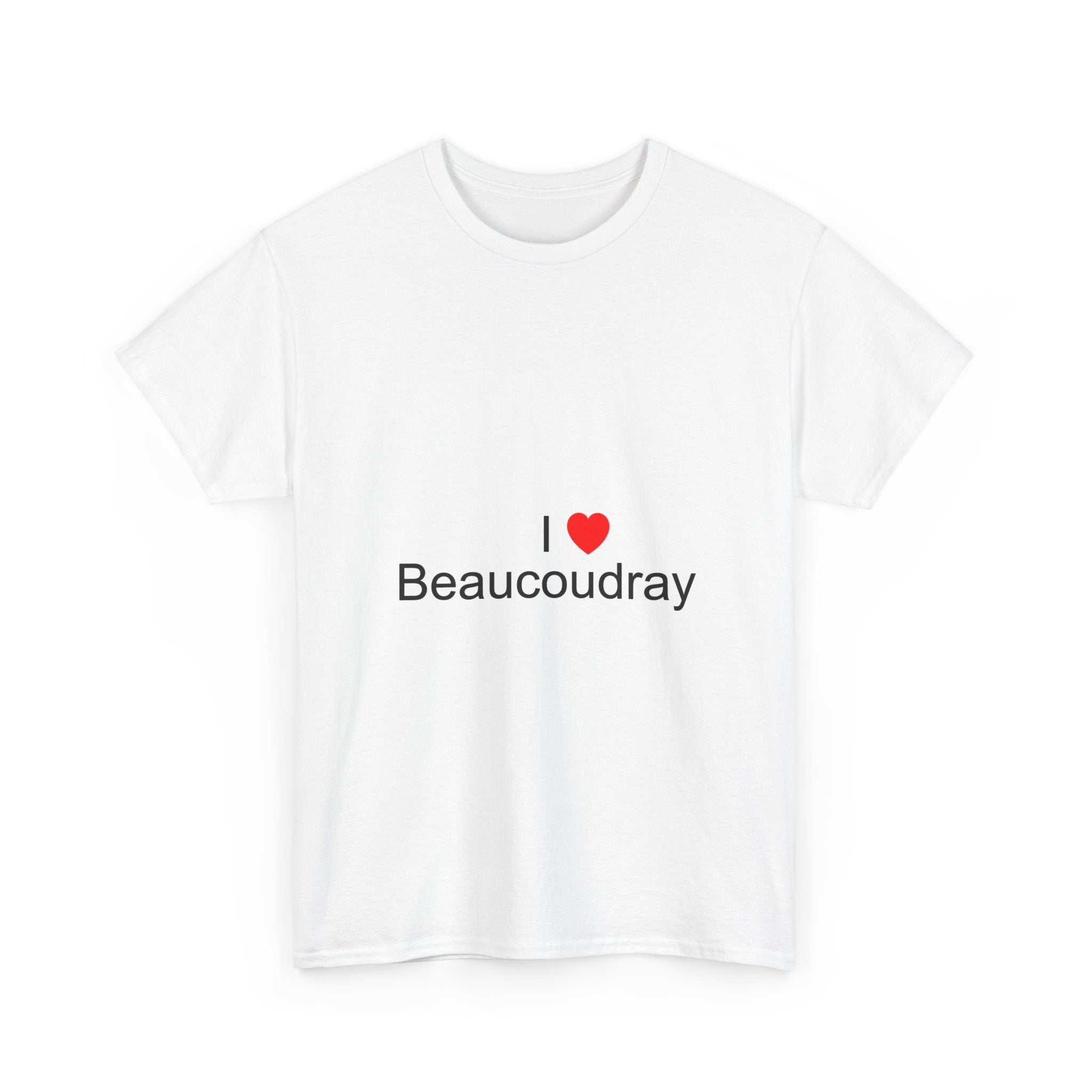 T-shirt I love beaucoudray