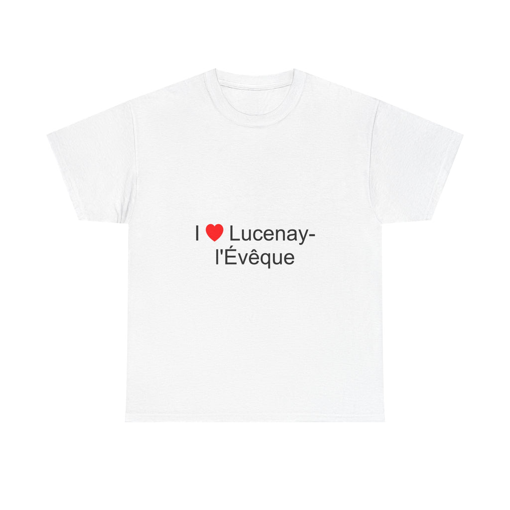 T-shirt I love lucenay-l'évêque