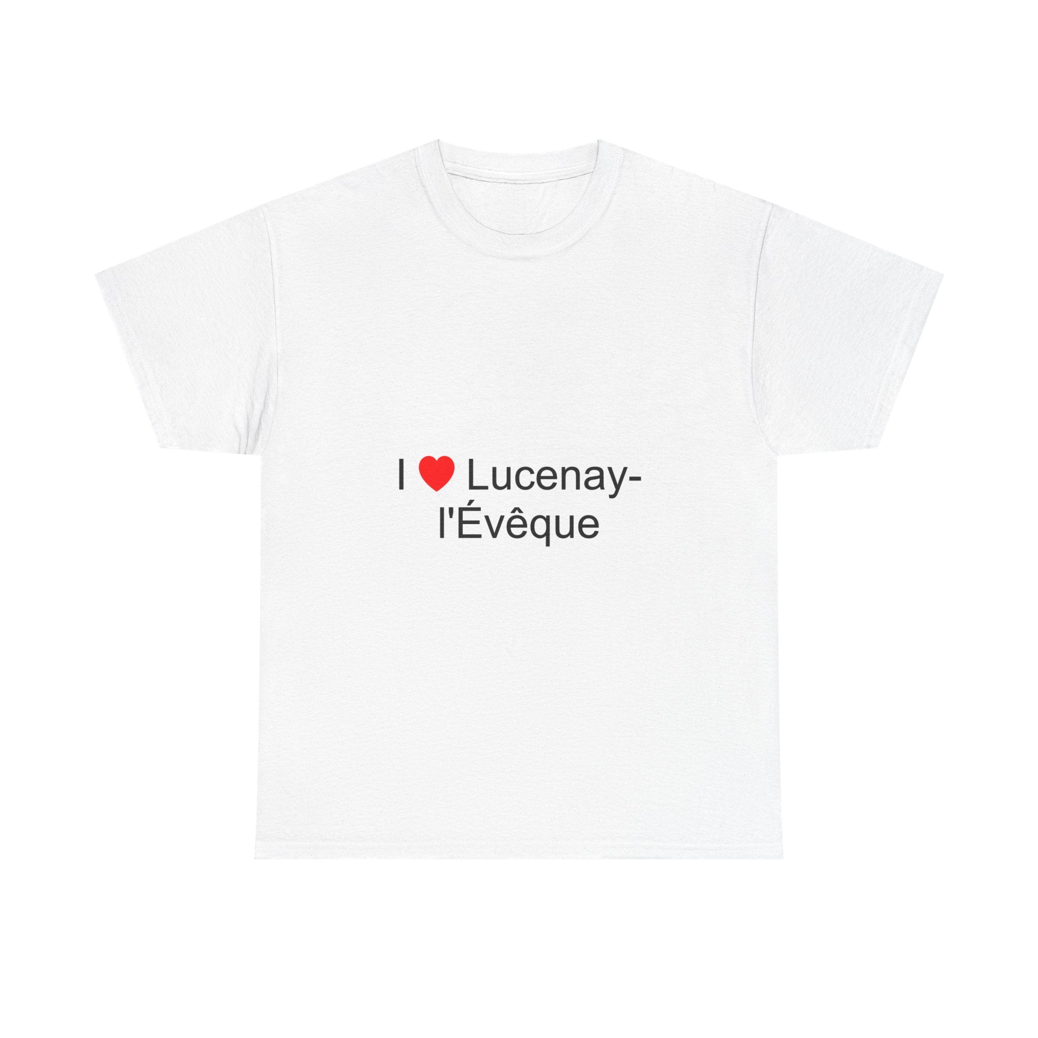 T-shirt I love lucenay-l'évêque
