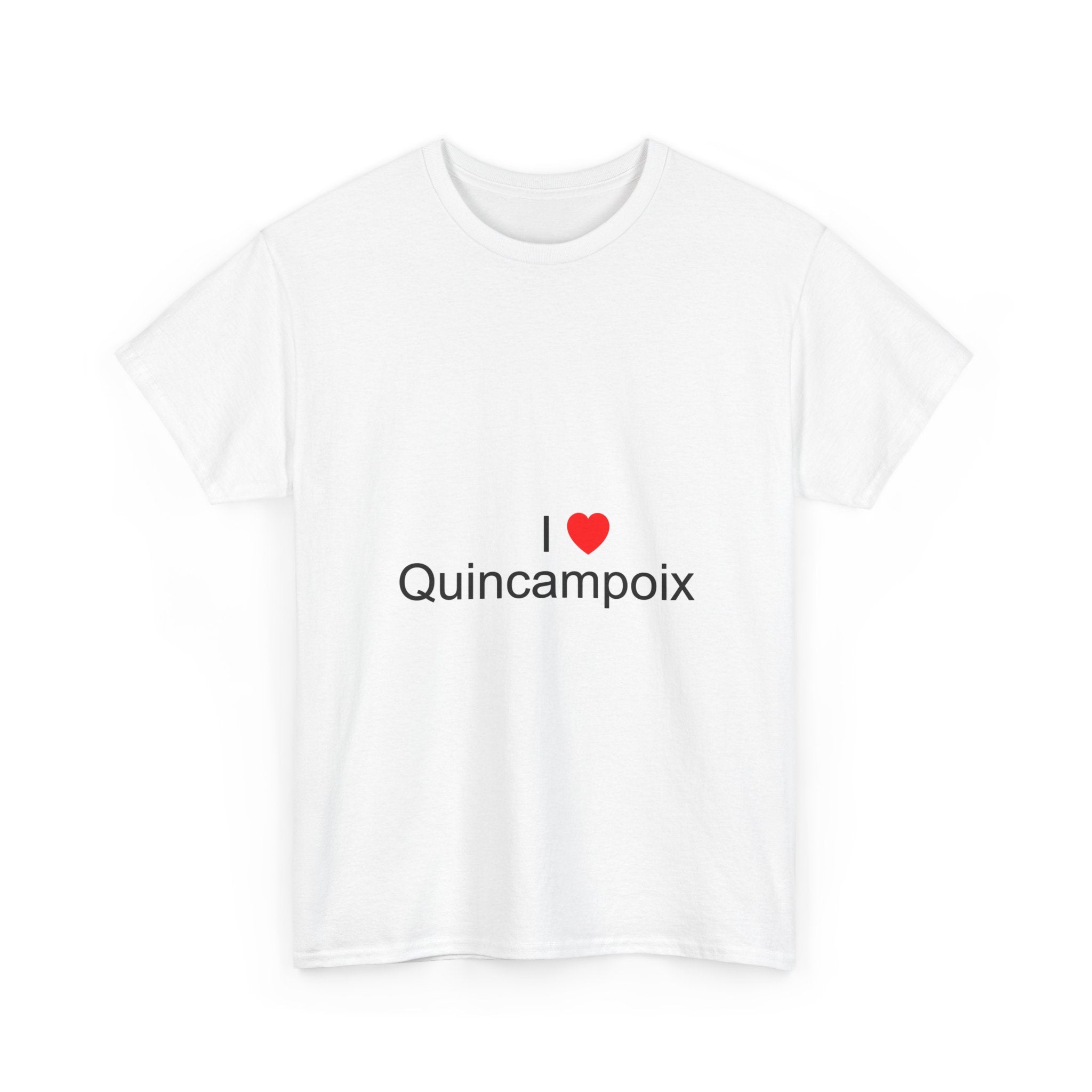 T-shirt I love quincampoix
