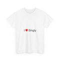T-Shirt Ich liebe Singles