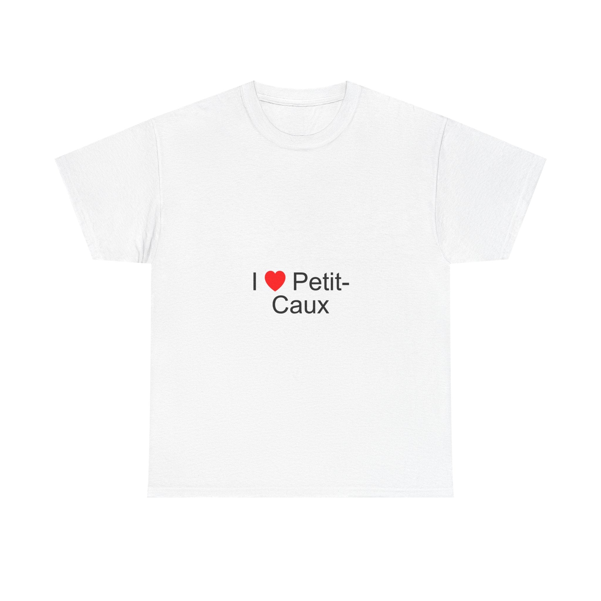 T-shirt I love petit-caux