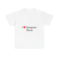 T-shirt I love savignac-mona