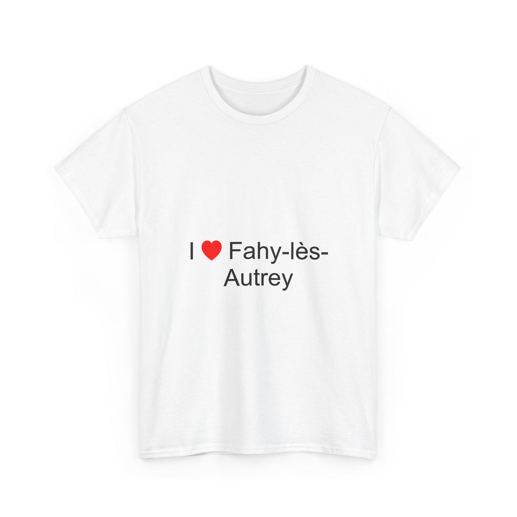 T-shirt I love fahy-lès-autrey
