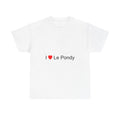 T-shirt I love le pondy
