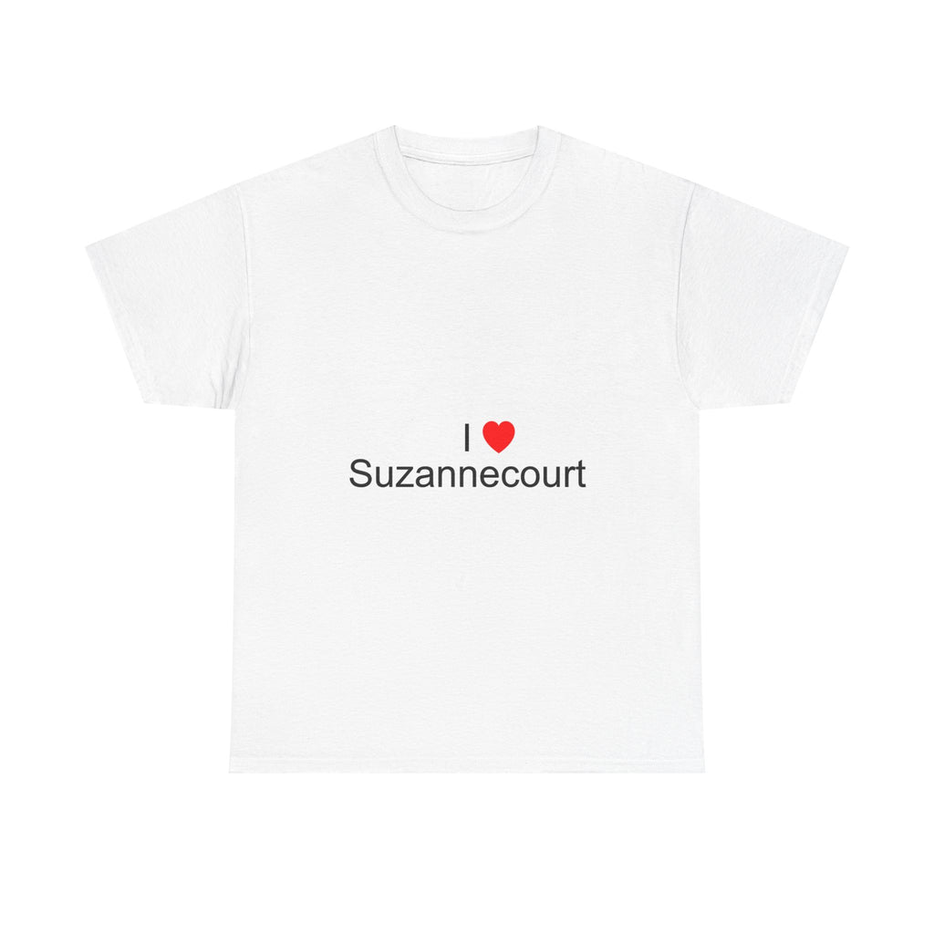T-shirt I love suzannecourt