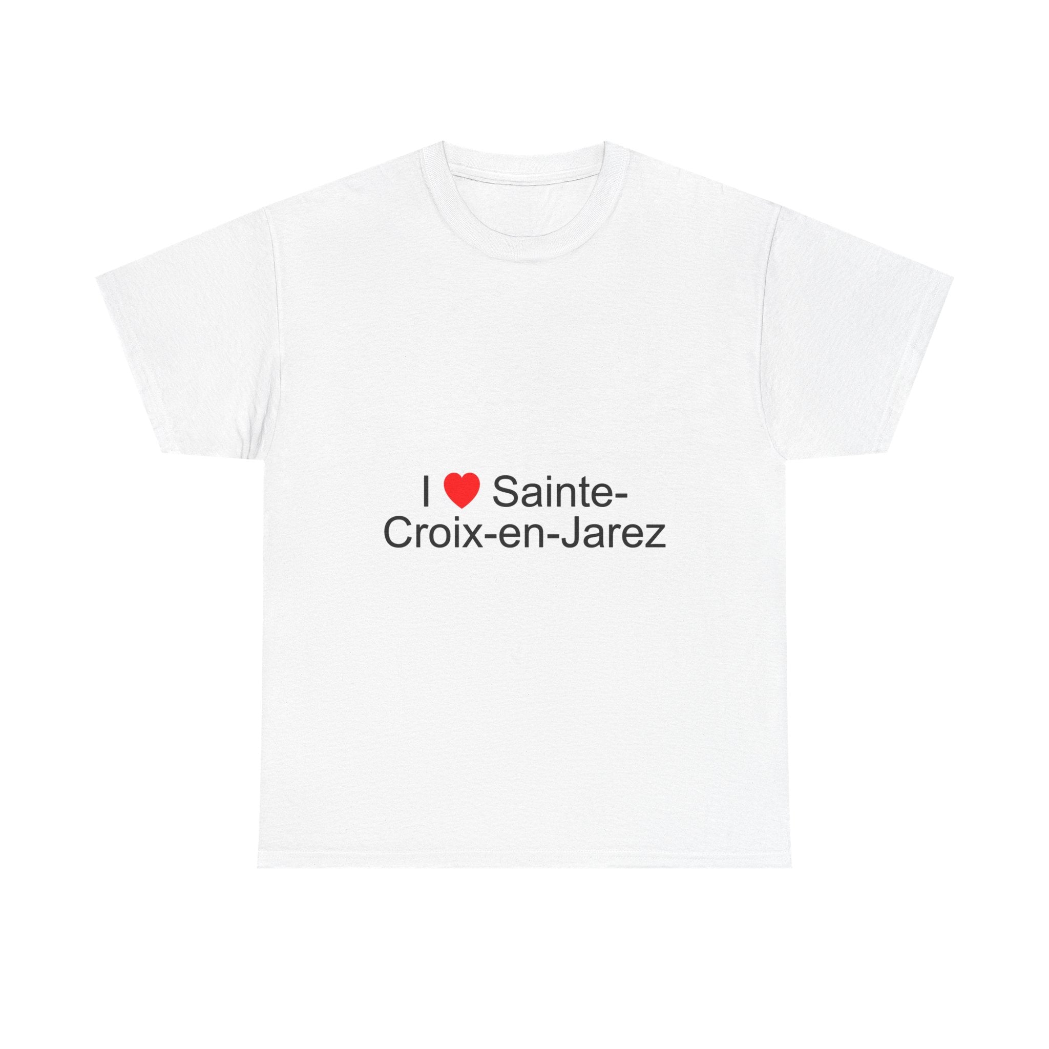 T-Shirt Ich liebe Sainte-Croix-en-Jarez
