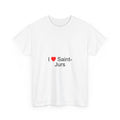T-Shirt Ich liebe Saint-Jurs