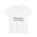 T-Shirt Ich liebe Savignac-les-Ormeaux