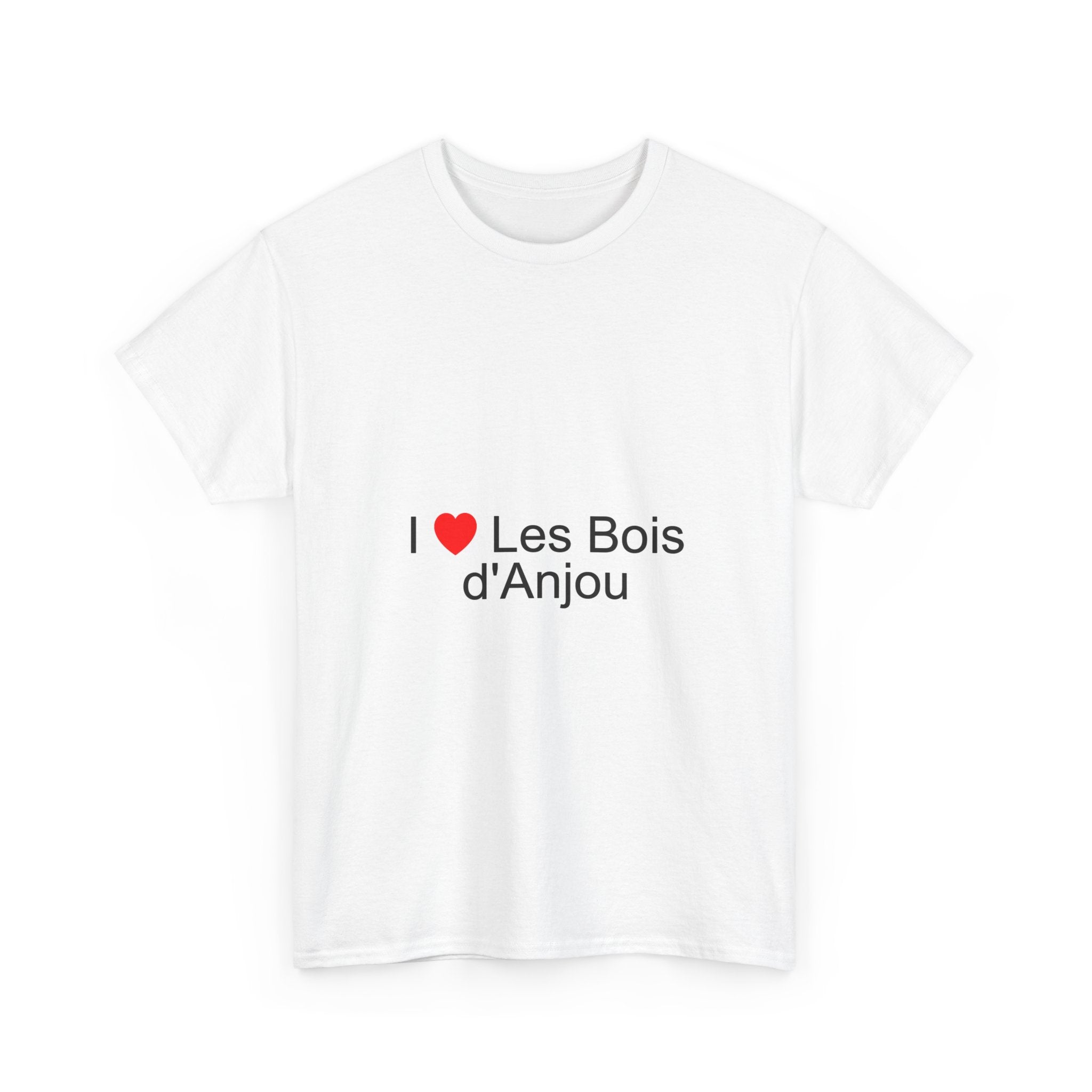 T-shirt I love les bois d'anjou