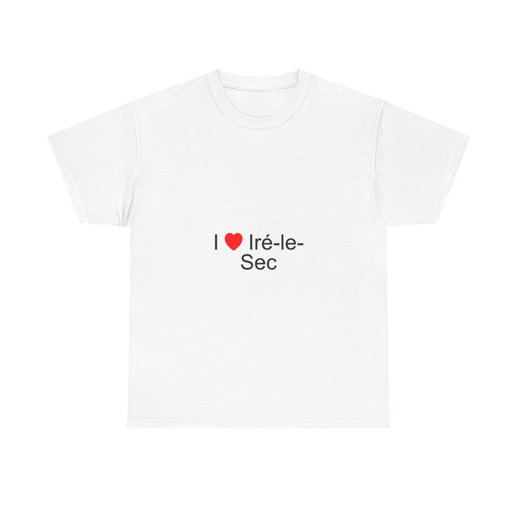 T-shirt I love iré-le-sec