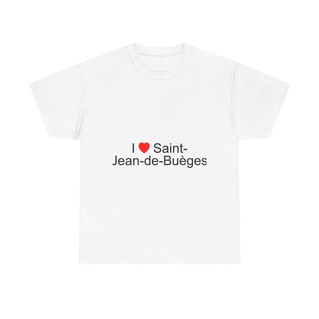 T-shirt I love saint-jean-de-buèges