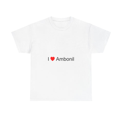 T-shirt I love ambonil
