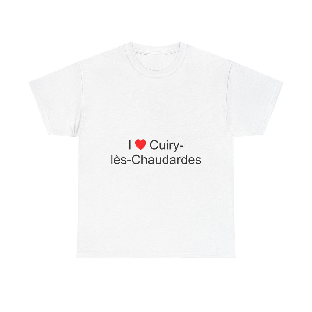 T-Shirt „I love Cuiry-lès-Chaudardes“