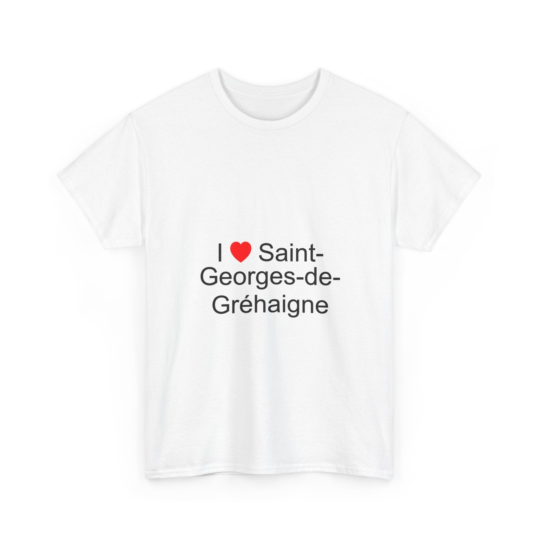 T-Shirt Ich liebe Saint-Georges-de-Gréhaigne