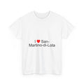 T-Shirt Ich liebe San-Martino-di-Lota