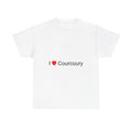 I love Courcoury T-shirt