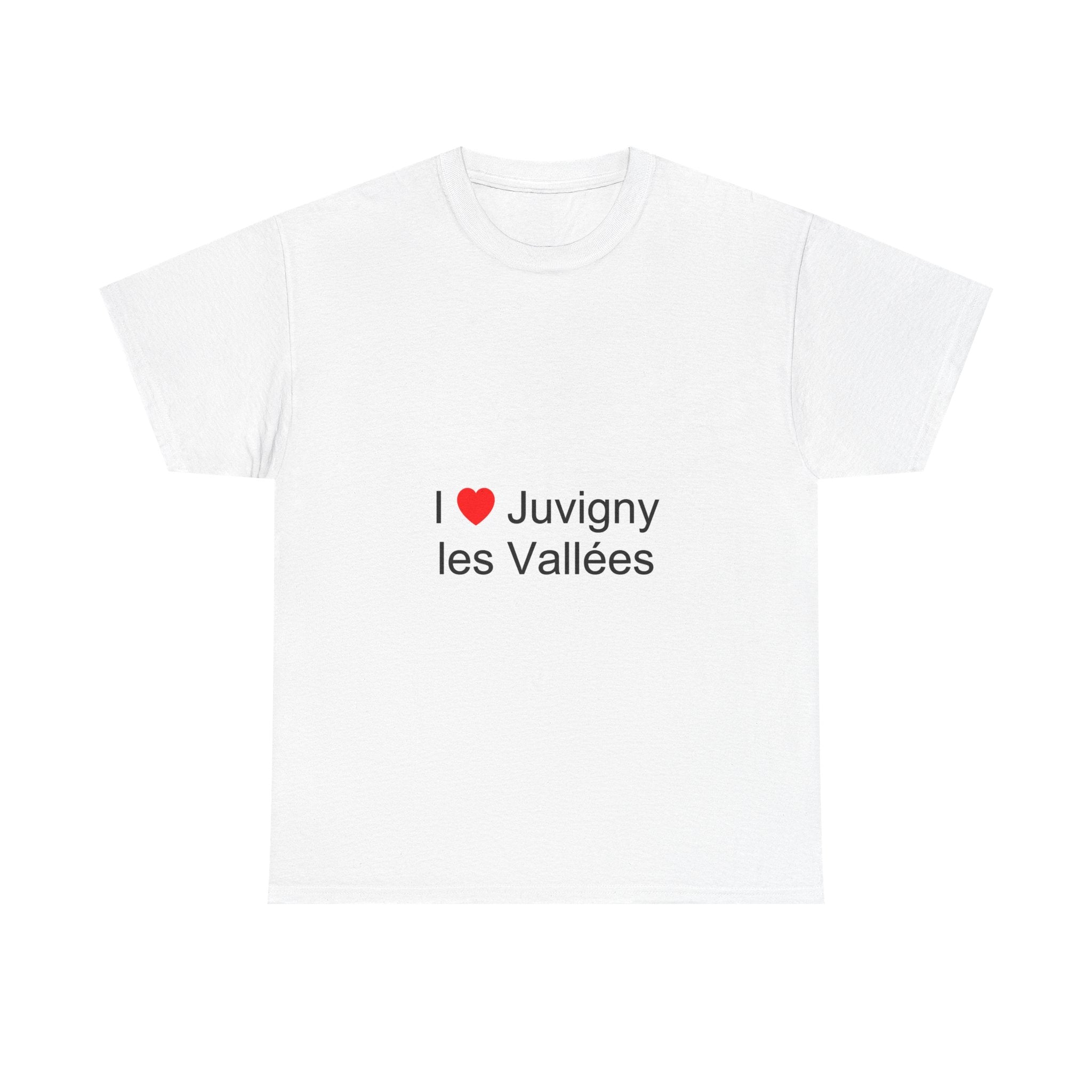 T-shirt I love juvigny les vallées