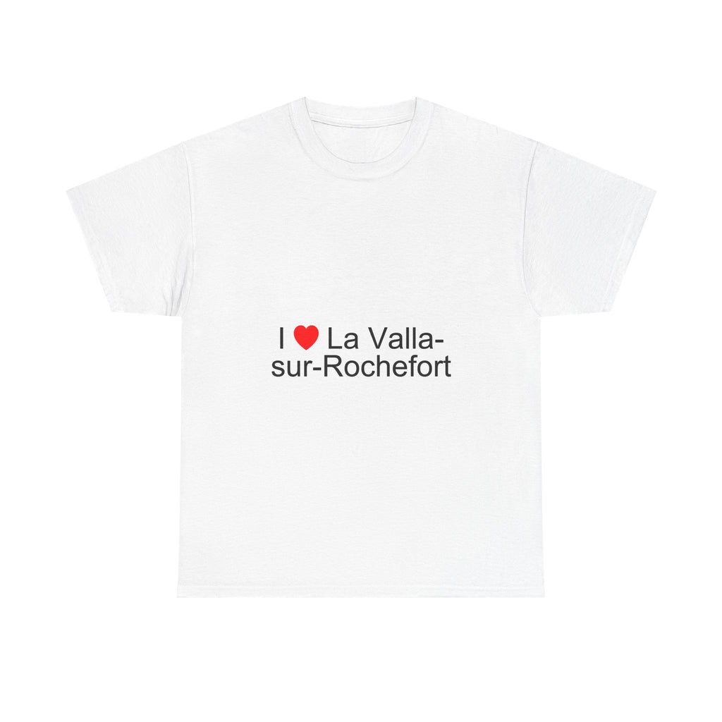 T-shirt I love la valla-sur-rochefort