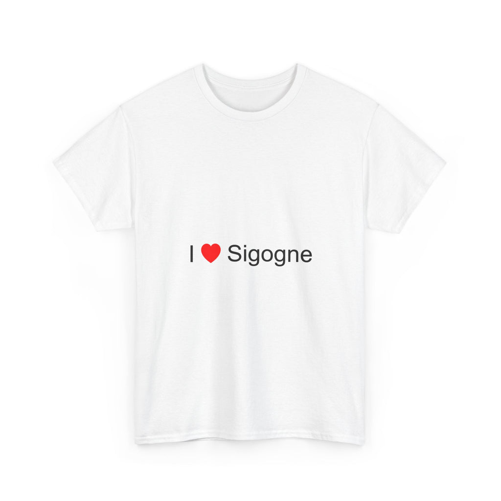 I love Sigogne T-shirt