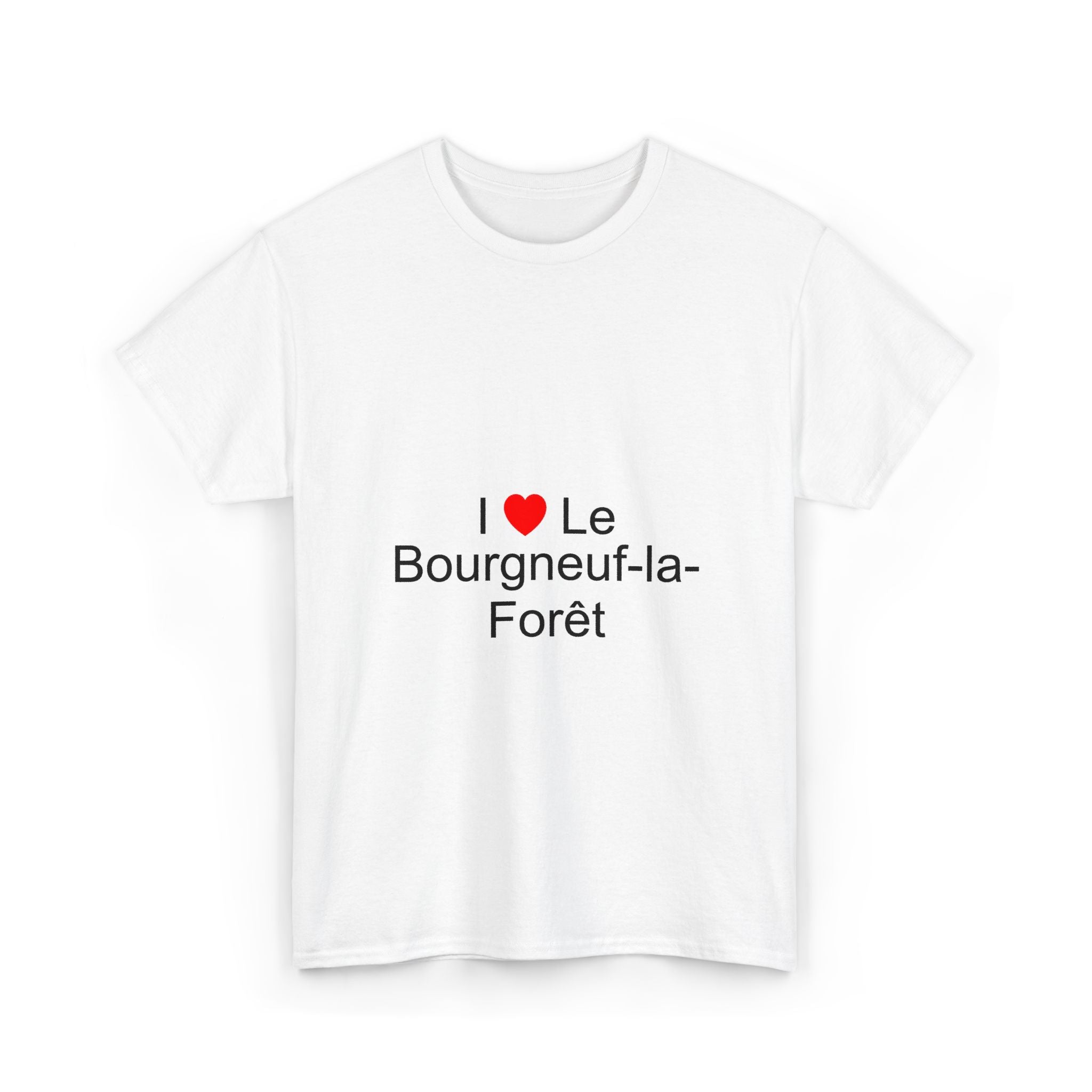 T-shirt I love le bourgneuf-la-forêt