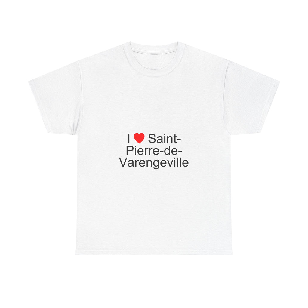 T-shirt I love saint-pierre-de-varengeville