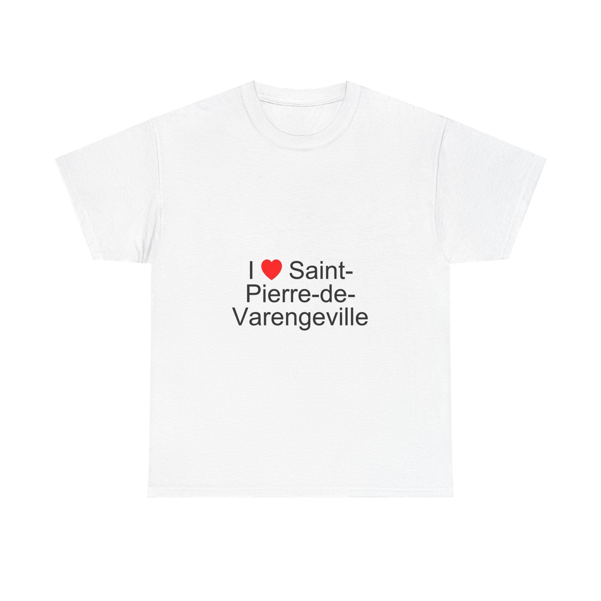T-shirt I love saint-pierre-de-varengeville