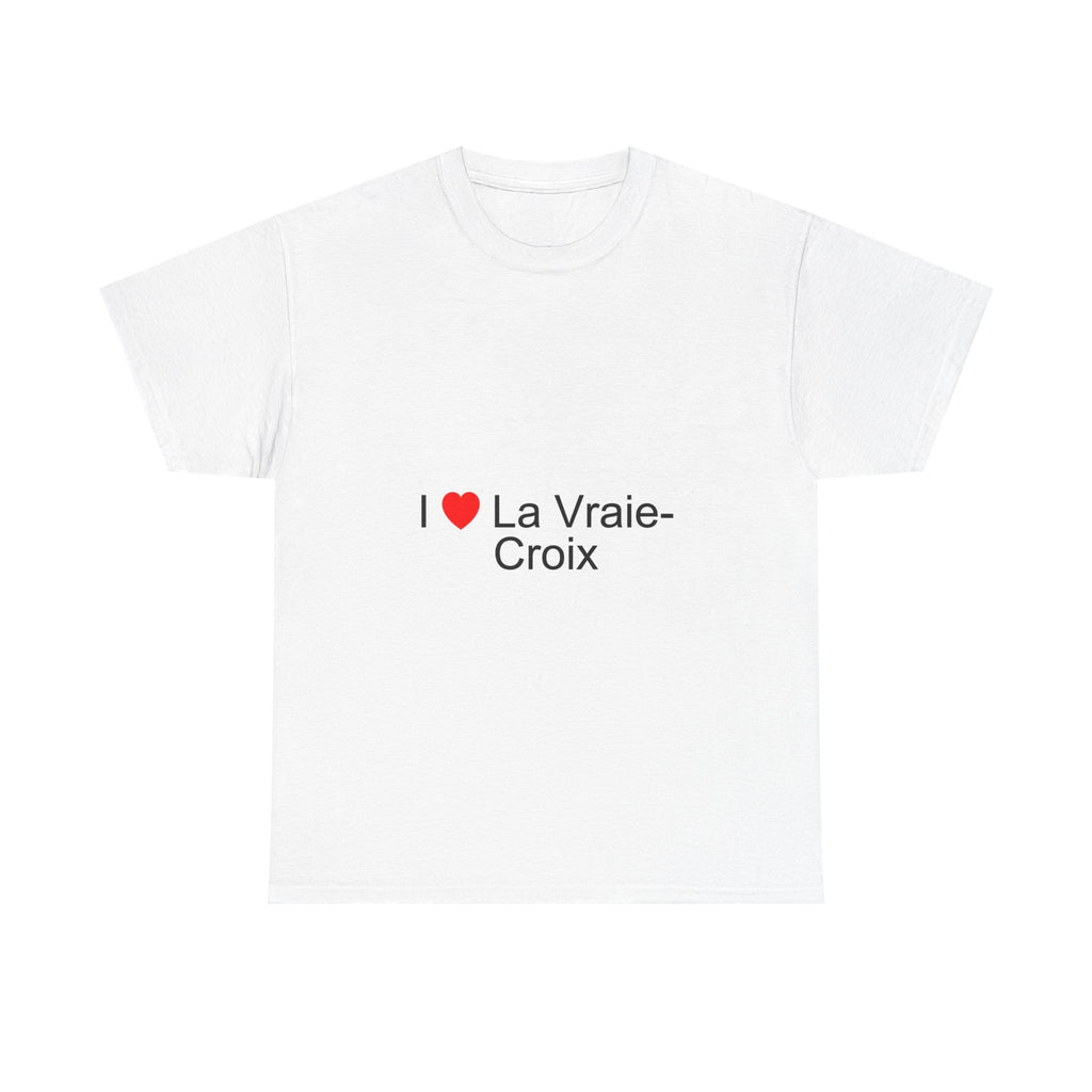T-shirt I love la vraie-croix